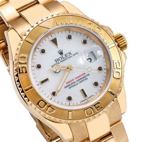 rolex watch yacht master gold|rolex yacht master 40mm gold.